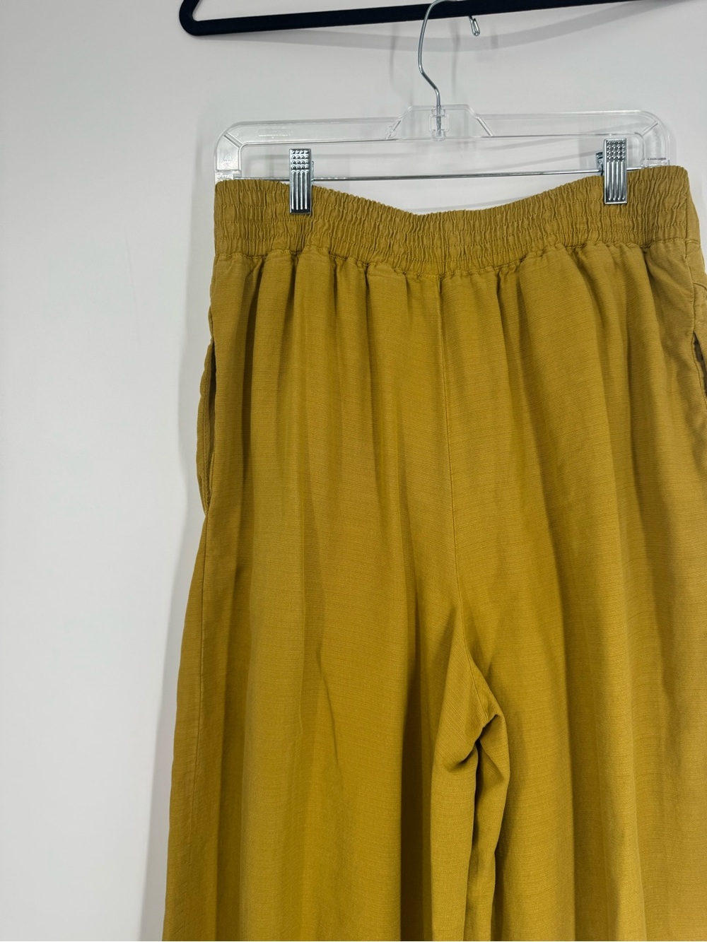 Anthropologie High-Waist Button-Fly Wide Leg Culotte Pants Size M - Picture 9 of 14